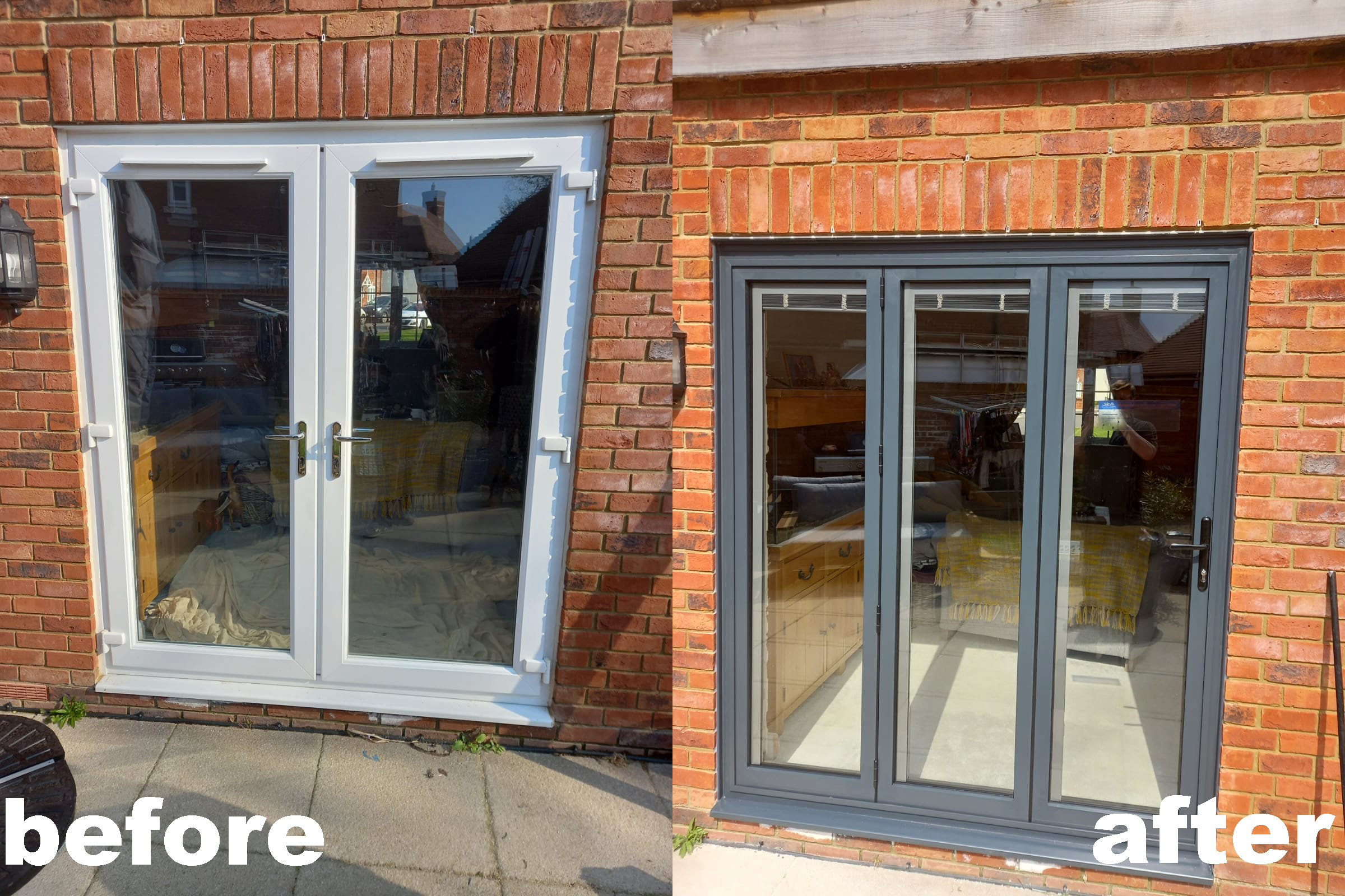 French Door - BiFold Door Replacement