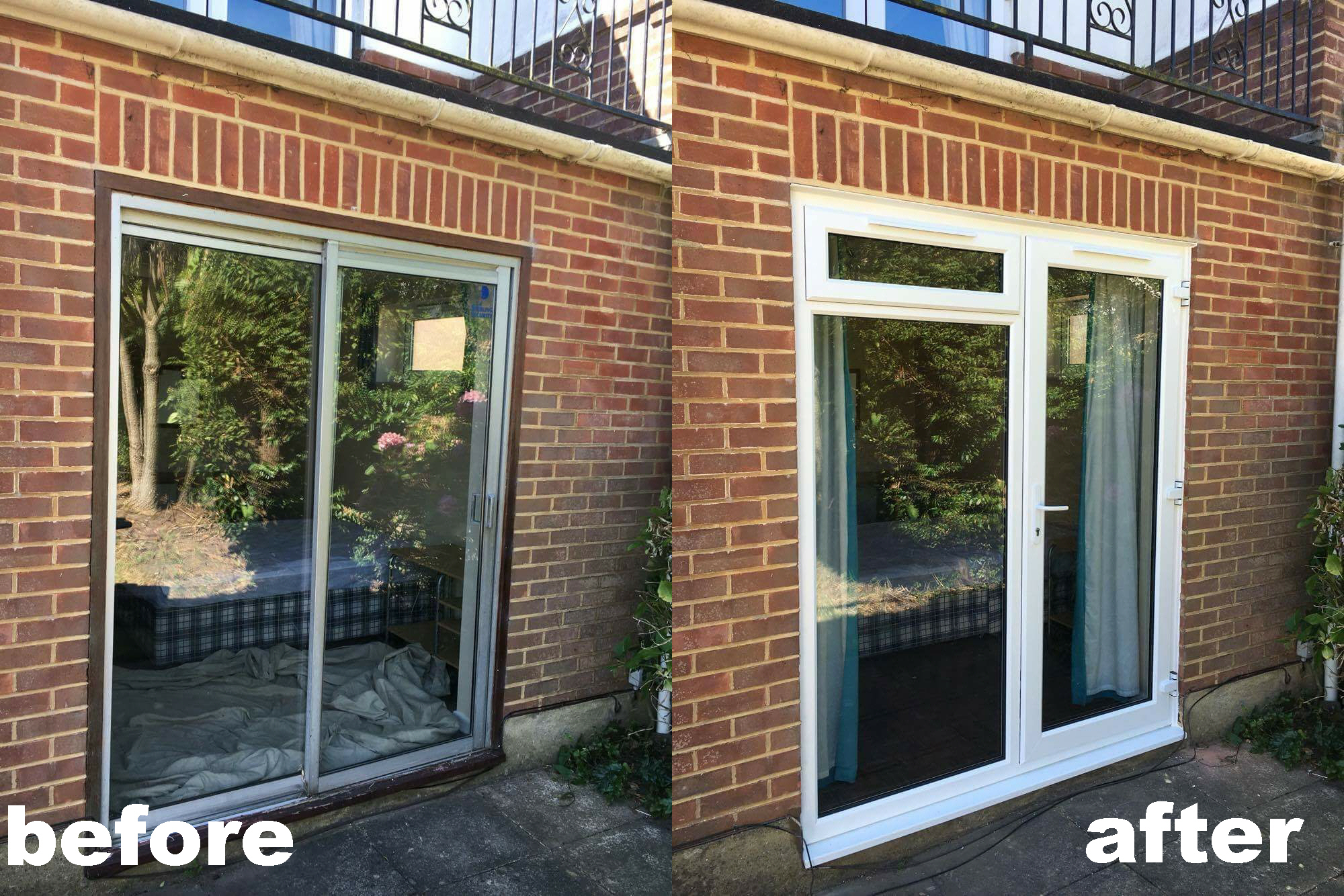 Patio Door to Residential Door